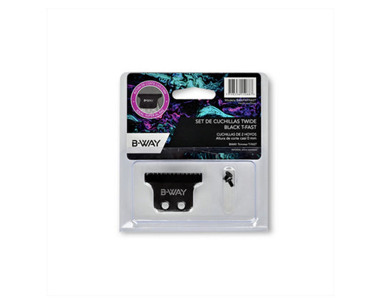CUCHILLA B-WAY T-FAST TWIDE BLACK ACERO CARBONO