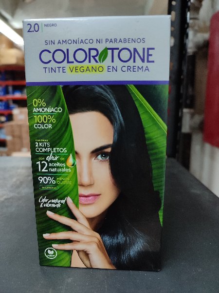 TINTE COLOR TONE VEGAN 2X1 KIT 2-0