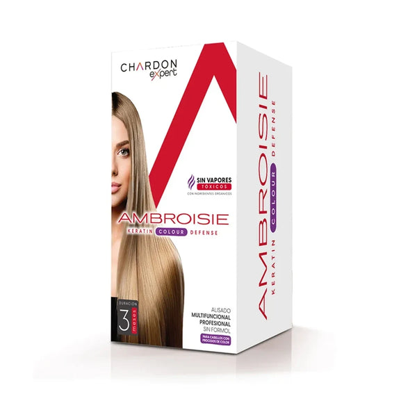 KIT ALISADO SIN FORMOL AMBROISIE COLOUR DEFENSE 475ML
