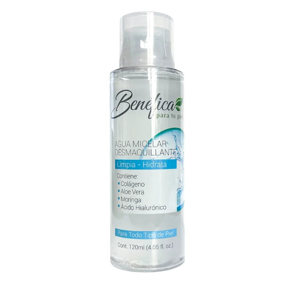 AGUA MICELAR BENÉFICA DESMAQUILLANTE 120ML