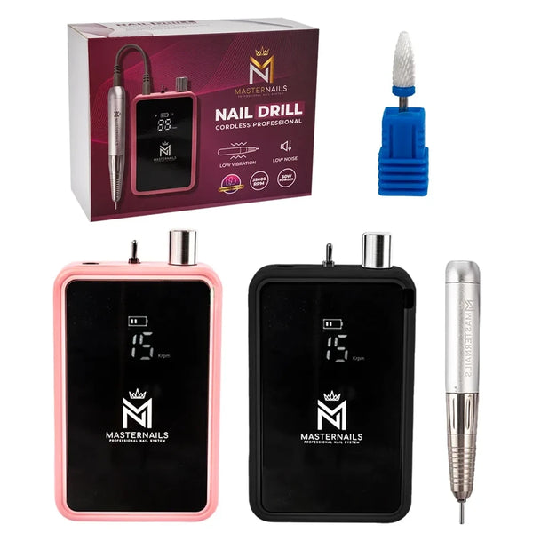 MÁQUINA PULIDORA MASTER NAILS 60W CORDLESS 35000RPM