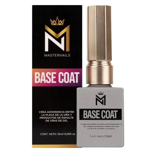 MASTER NAILS BASE COAT GEL ESMALTE SEMIPERMANENTE 15ML