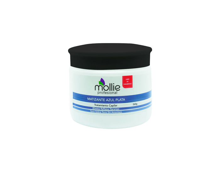 TRATAMIENTO MATIZANTE CAPILAR MOLLIE AZUL 260G
