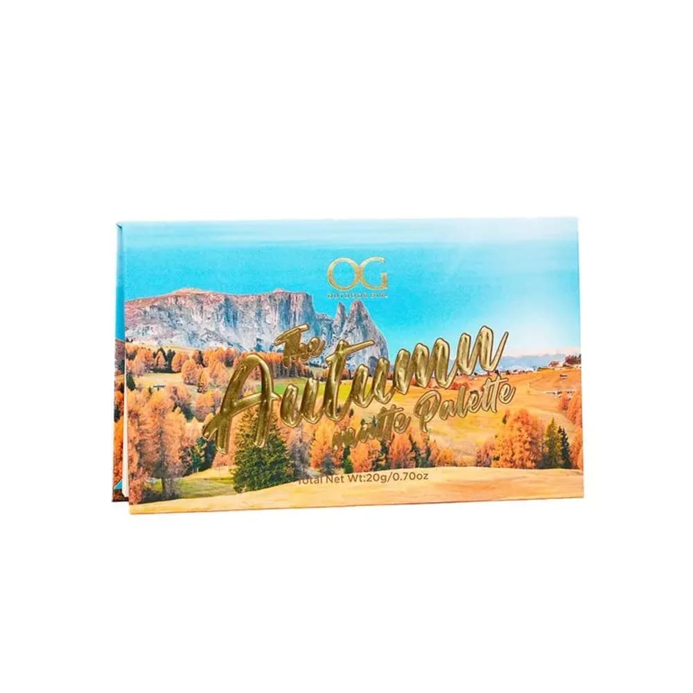 PALETA DE SOMBRAS OG - THE AUTUMN MATTE 18 TONOS 20G