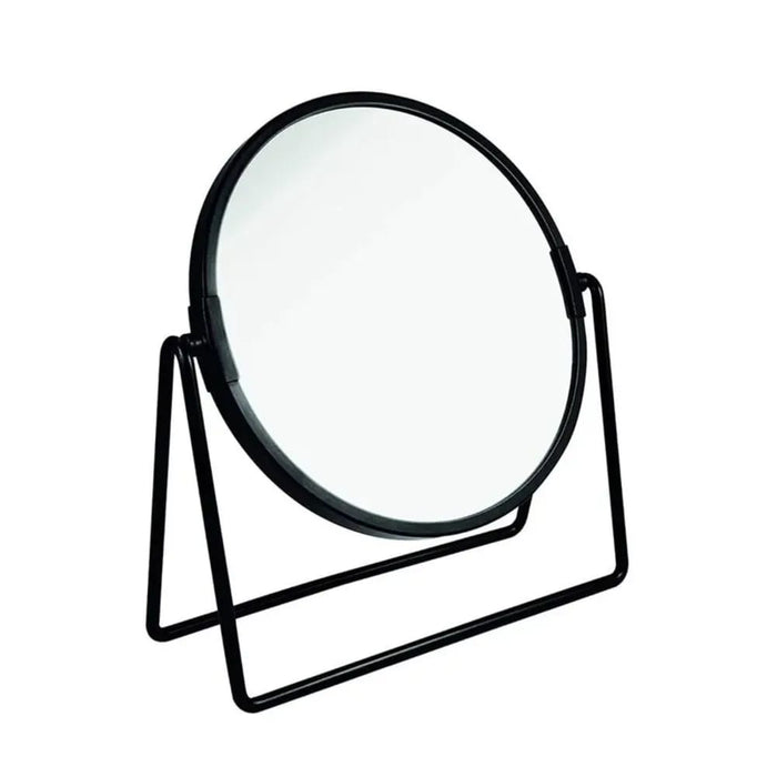 ESPEJO REDONDO NEGRO 7”