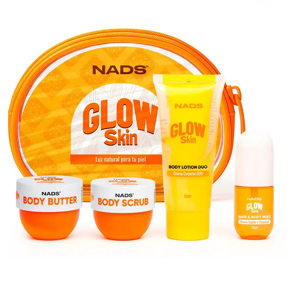 NADS KIT 4 PRODUCTOS ESENCIALES DEPILACIÓN CORPORAL Y CUIDADO DE LA PIEL