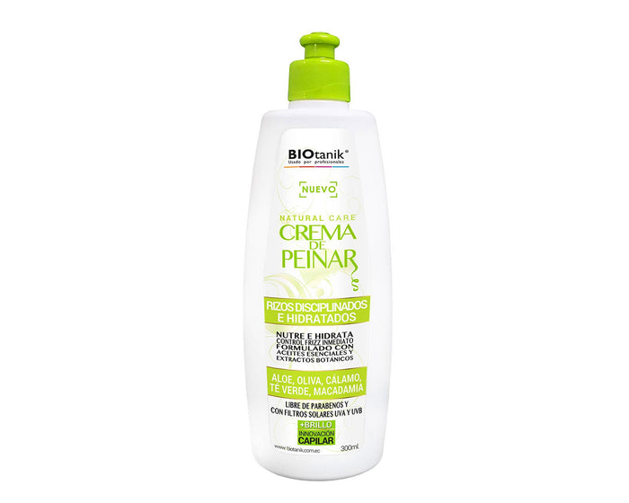 CREMA DE PEINAR BIOTANIK RIZOS ALOE 300ML