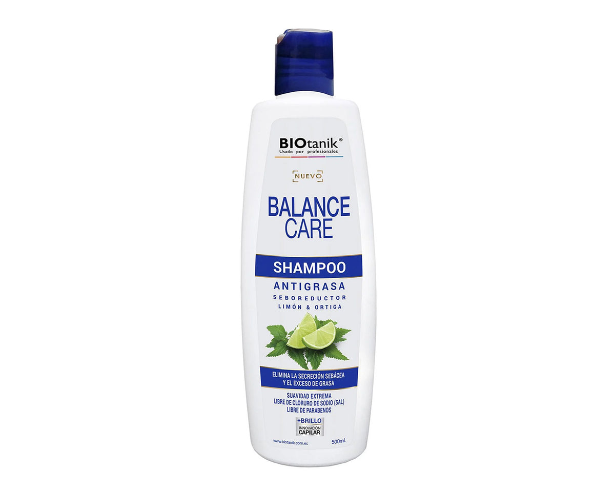 SHAMPOO BIOTANIK BALANCE GRASA 500ML