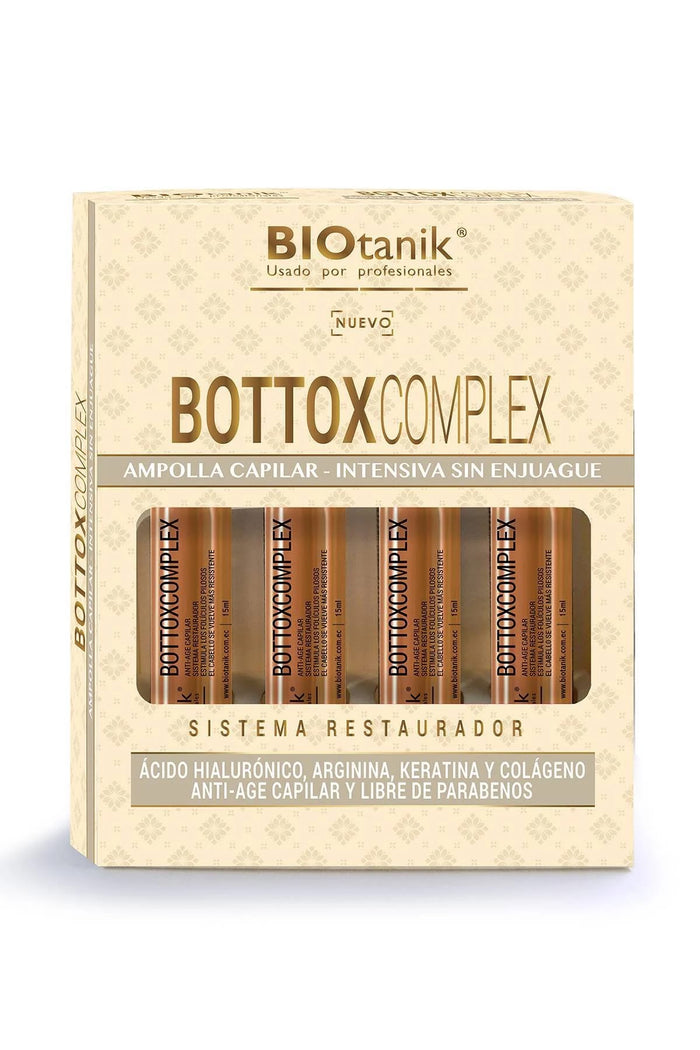 AMPOLLA BIOTANIK BOTOX 15ML X 4