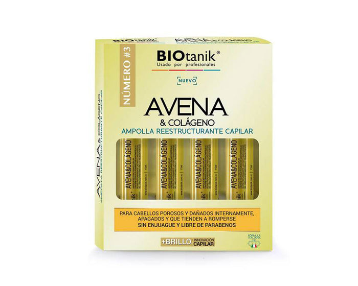 AMPOLLA BIOTANIK AVENA 15ML X4