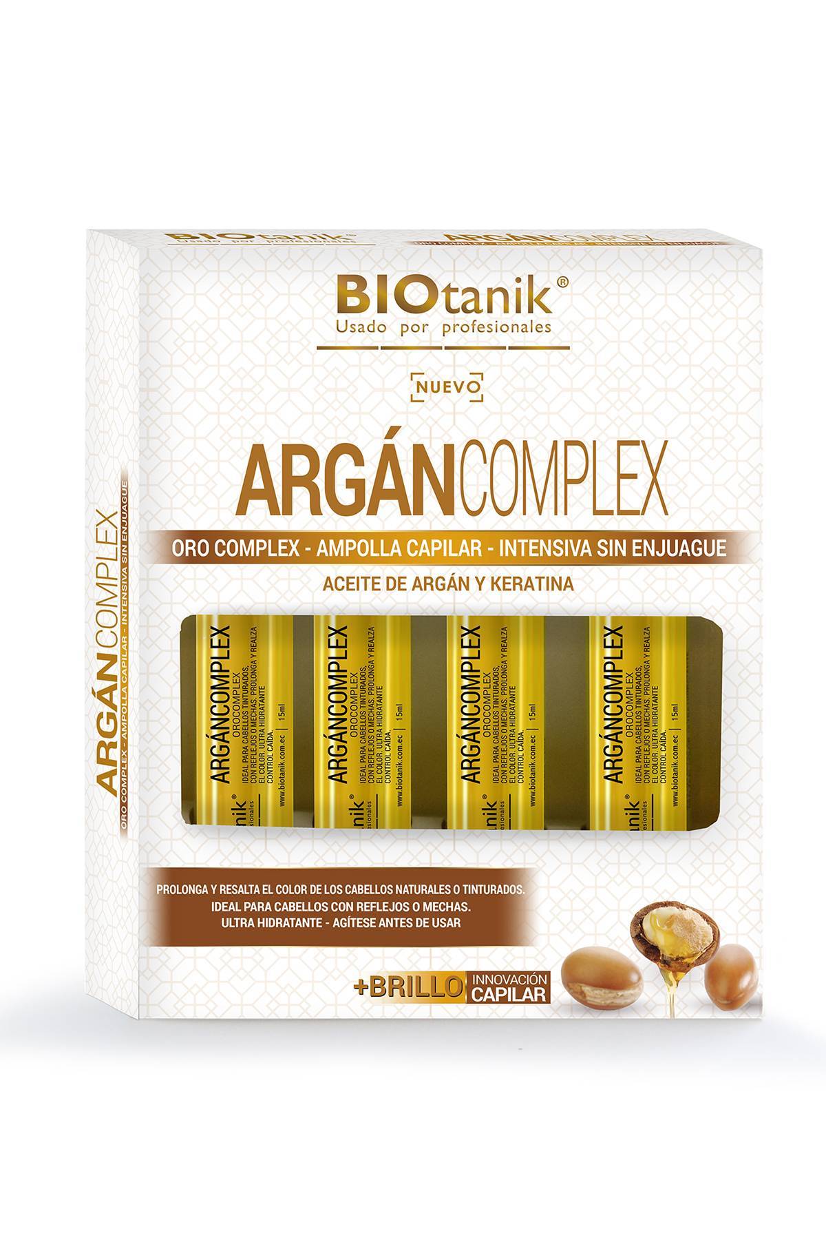 AMPOLLA BIOTANIK ARGANCOMPLEX X4