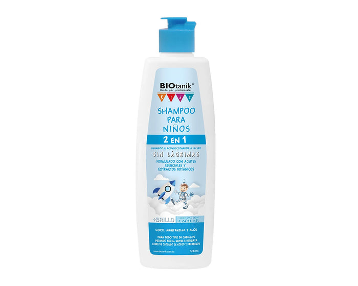SHAMPOO BIOTANIK 2EN1 NIÑOS 500ML