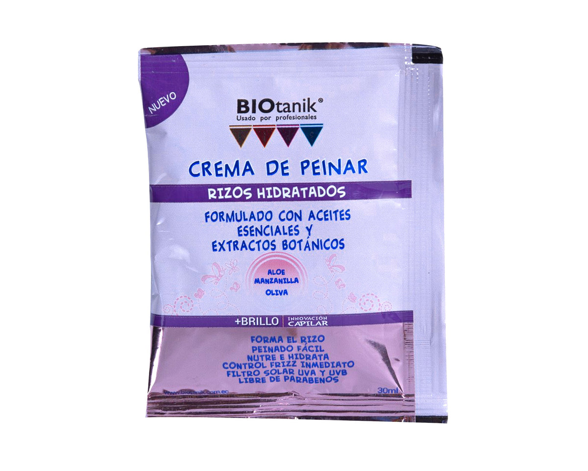 SACHET CREMA DE PEINAR BIOTANIK NIÑA RIZO 30ML
