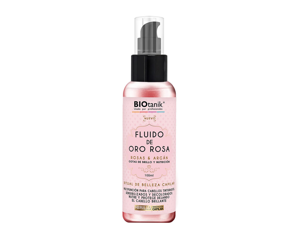 TRATAMIENTO FLUIDO BIOTANIK ORO ROSA 100ML