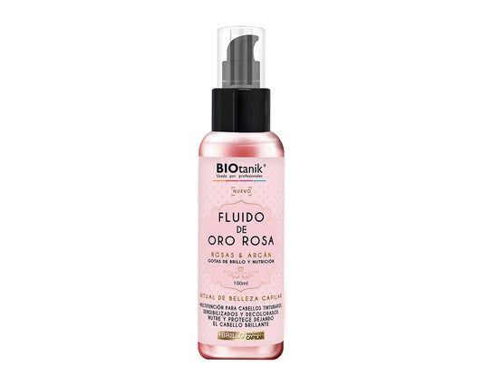 TRATAMIENTO FLUIDO BIOTANIK ORO ROSA 100ML