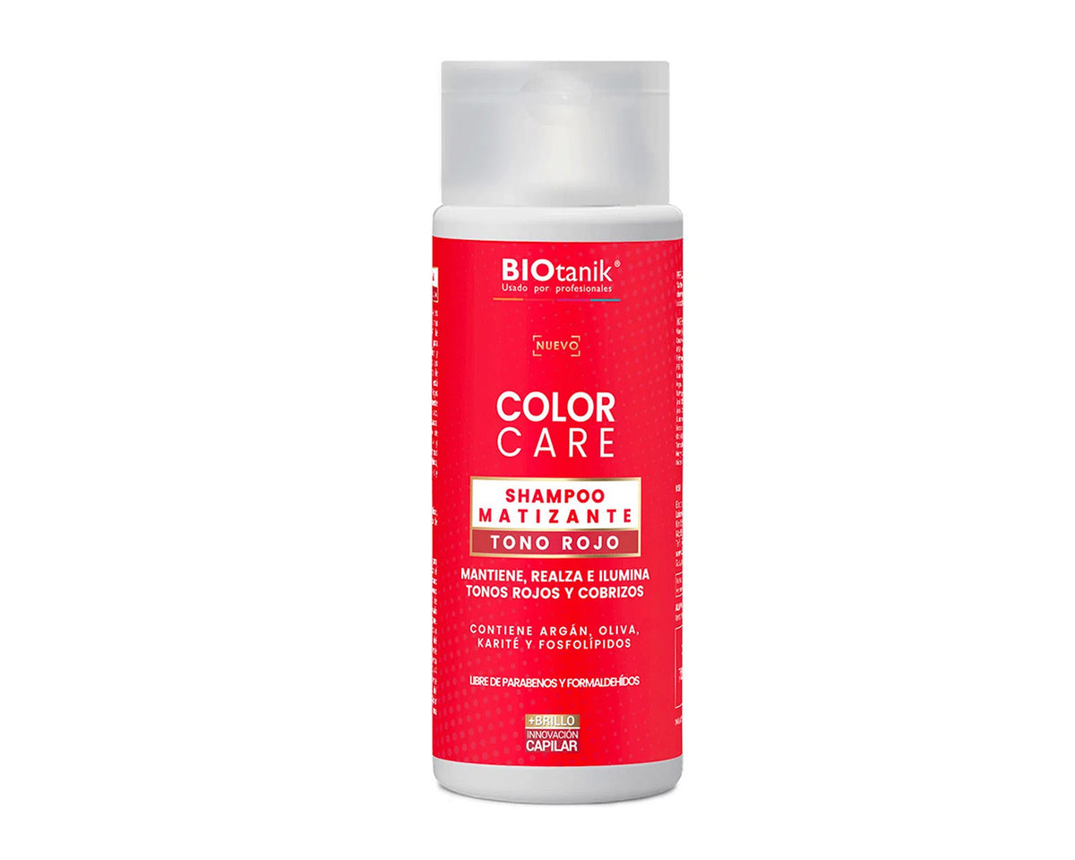 SHAMPOO BIOTANIK COLOR ROJO 250ML