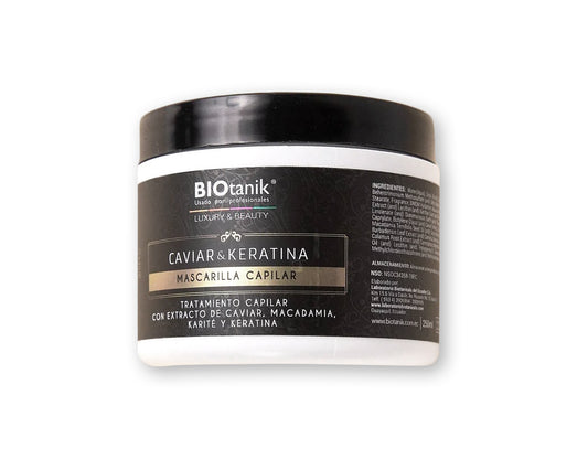 MASCARILLA BIOTANIK CAVIAR KERATINA 250ML