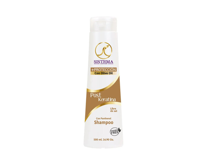 SHAMPOO SISTEMA CAPILAR POST KERATINA 500ML