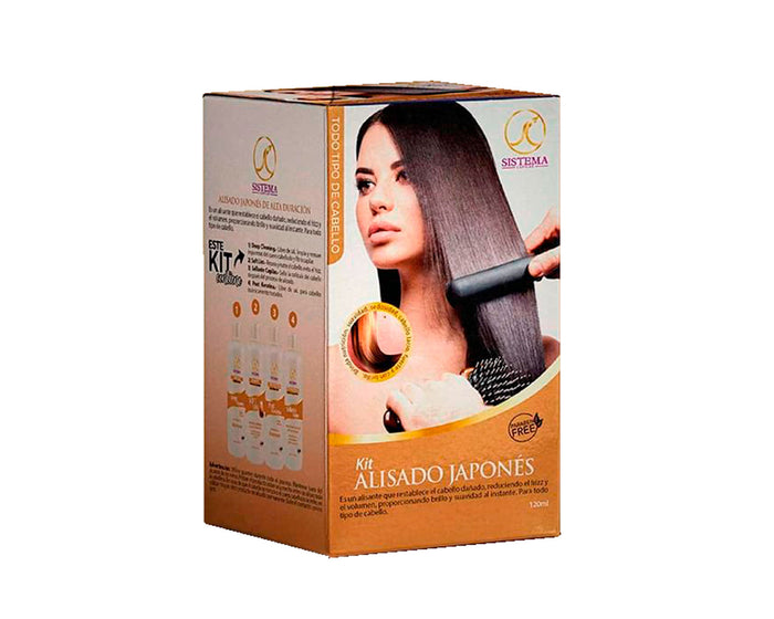 KIT ALISADORA SISTEMA CAPILAR JAPONES 120ML