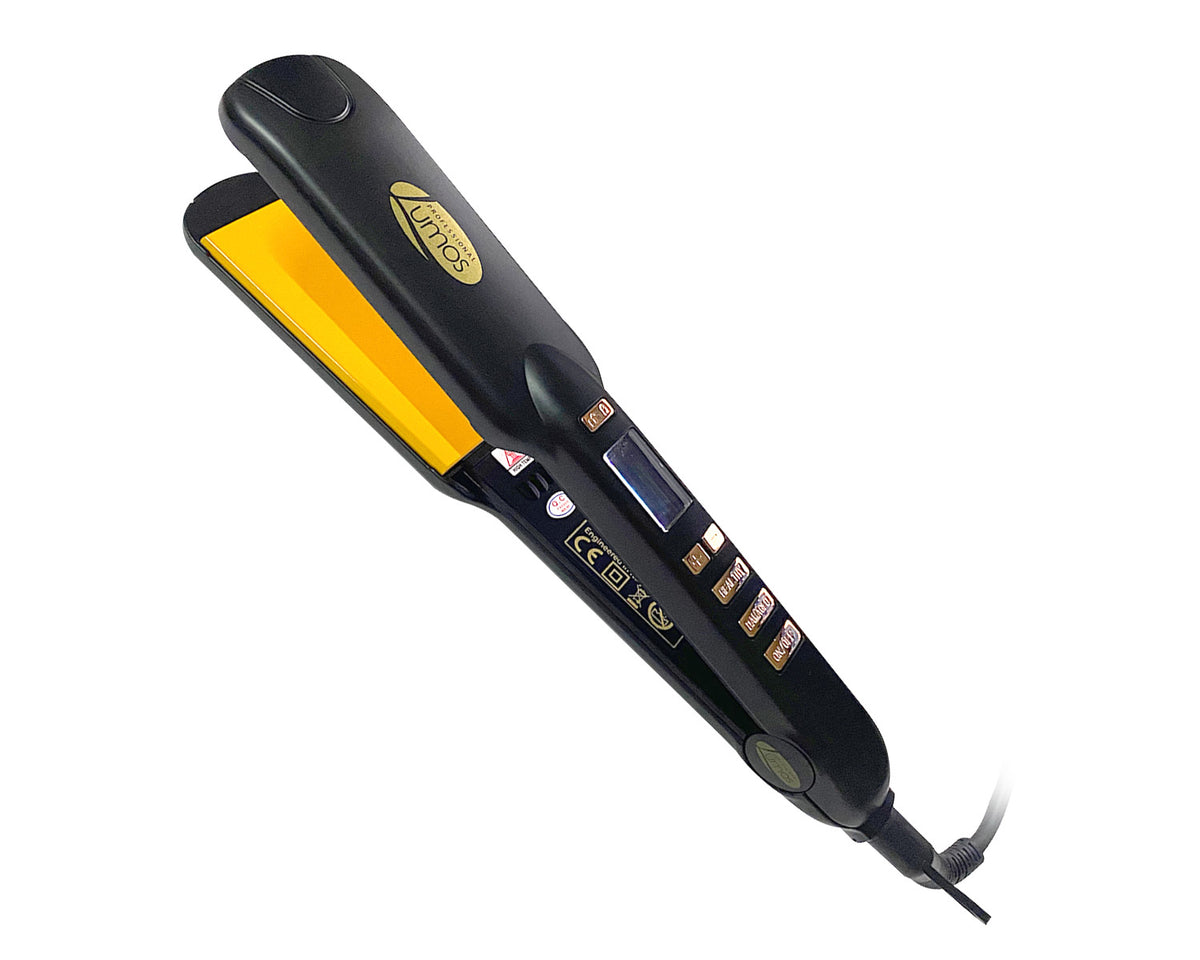 PLANCHA LUMOS TITANIUM + CERÁMICA + TURMALINA 008T