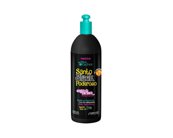 CREMA DE PEINAR NOVEX SANTO BLACK PODER RIZO 500ML