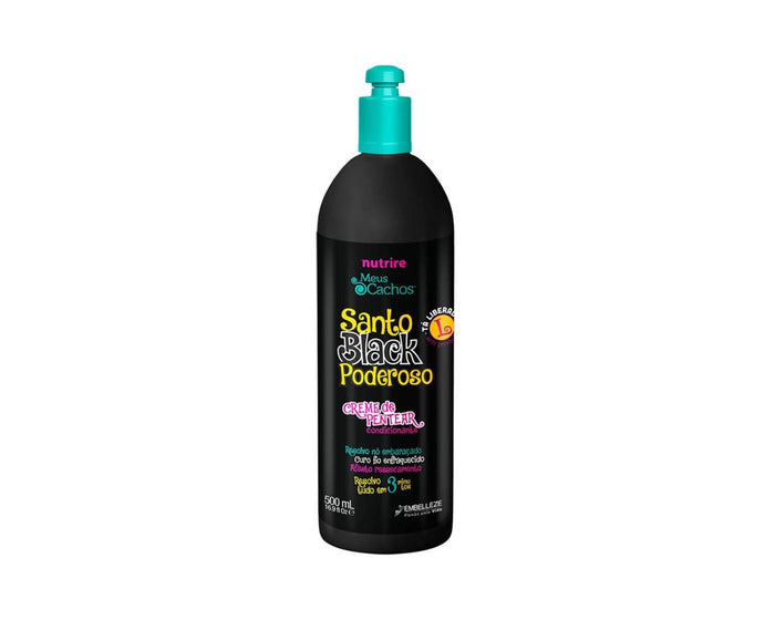 CREMA DE PEINAR NOVEX SANTO BLACK PODER RIZO 500ML