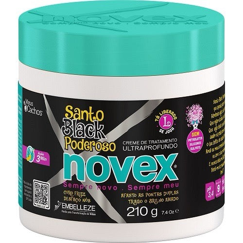 ACONDICIONADOR NOVEX MEUS CACHOS SANTO BLACK 210G