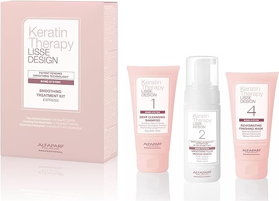 KIT ALISADO KERATINA ALFAPARF LISSE DESIGN PEQUEÑO