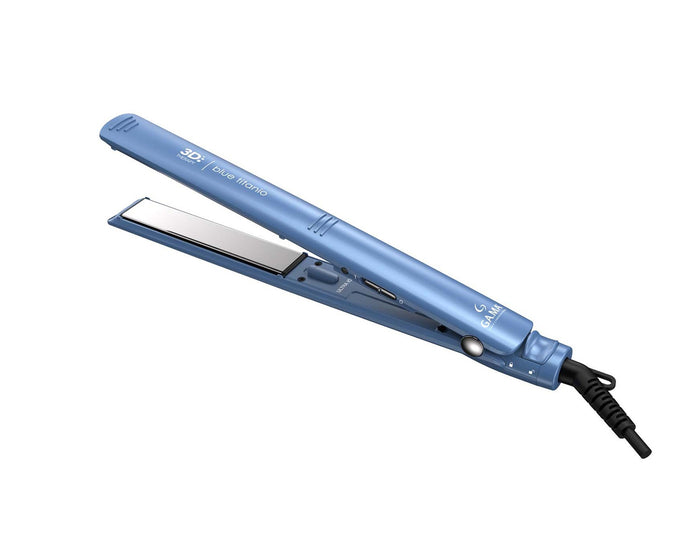 PLANCHA GAMA ELEGANCE TITANIO 3D BLUE
