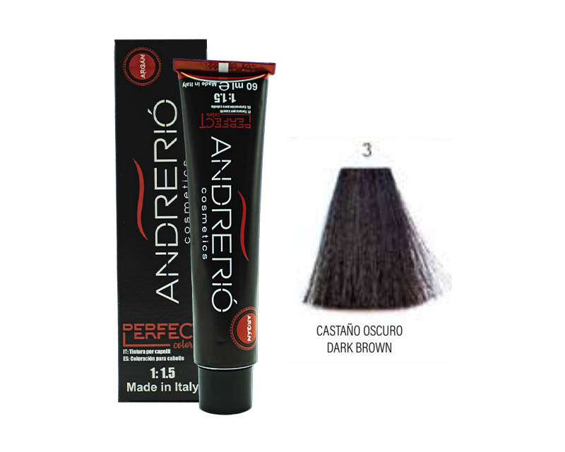 TINTE EN TUBO ANDRERIO COLOR PERFECT 60ML