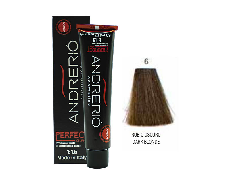 TINTE EN TUBO ANDRERIO COLOR PERFECT 60ML