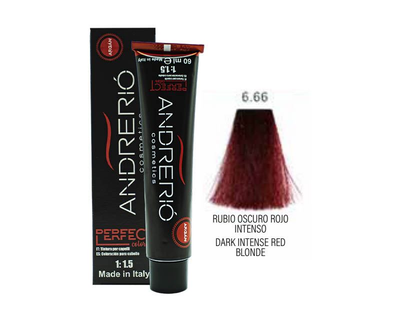 TINTE EN TUBO ANDRERIO COLOR PERFECT 60ML