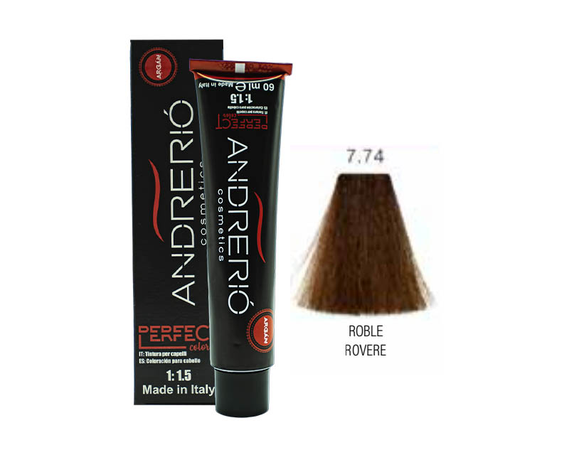 TINTE EN TUBO ANDRERIO COLOR PERFECT 60ML