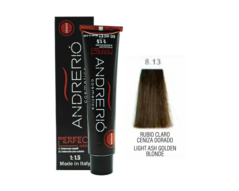 TINTE EN TUBO ANDRERIO COLOR PERFECT 60ML