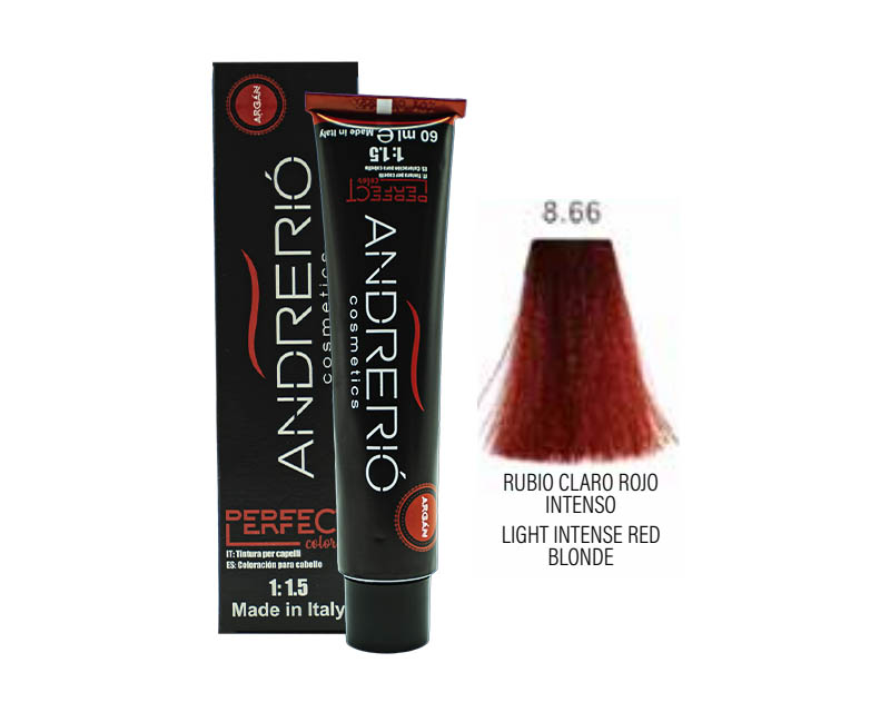 TINTE EN TUBO ANDRERIO COLOR PERFECT 60ML