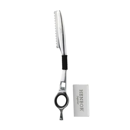 TIJERA NAVAJA HENBOR BLACK + HOJA