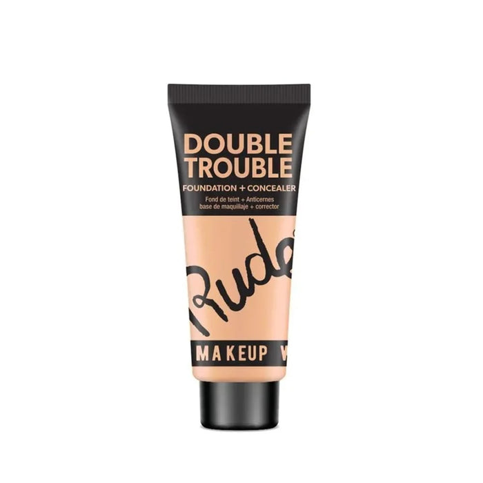 RUDE DOUBLE TROUBLE BASE + CORRECTOR 30ML