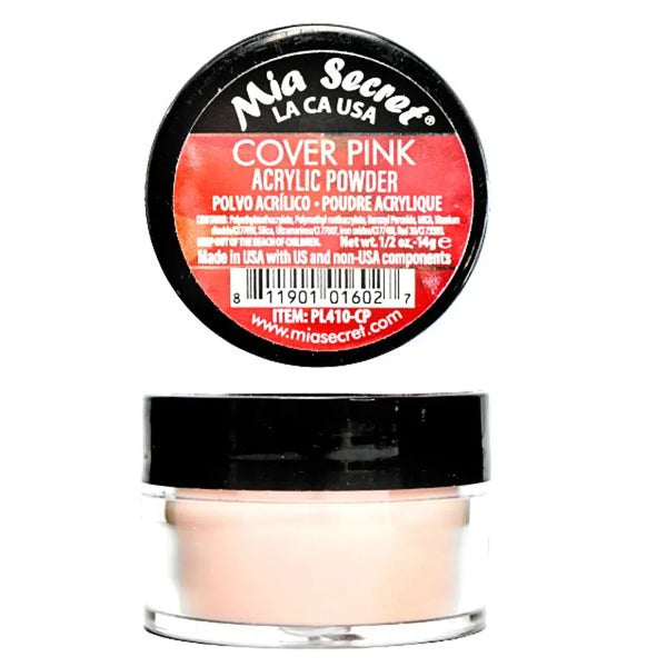POLVO ACRÍLICO MIA SECRET COVER PINK 0.5OZ