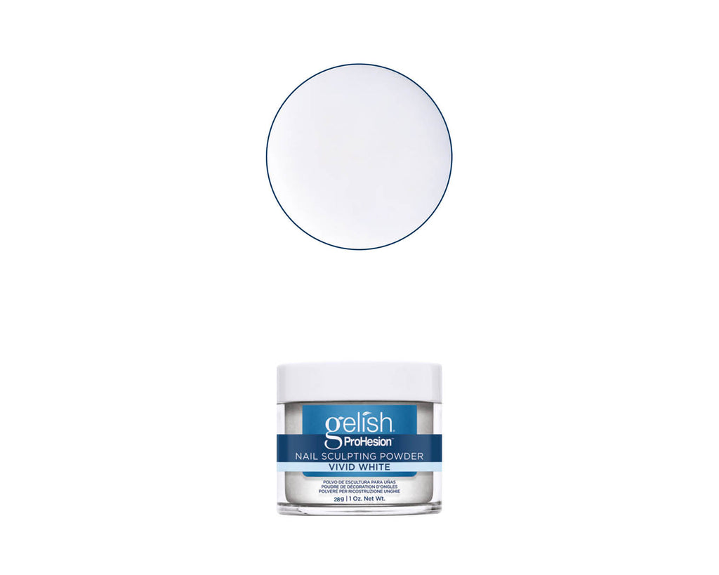 GELISH POLVO ACRILICO VIVID WHITE 28G