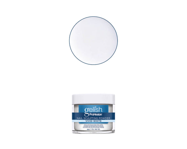 GELISH POLVO ACRILICO VIVID WHITE 28G