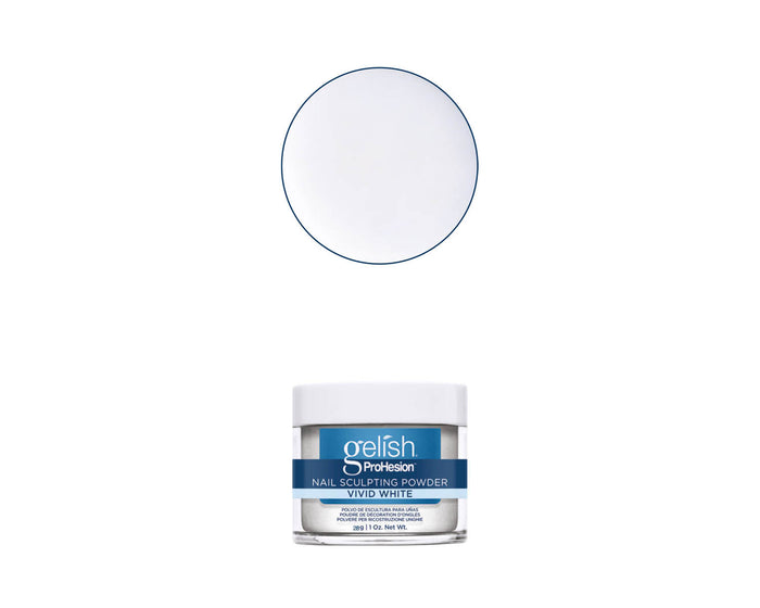 GELISH POLVO ACRILICO VIVID WHITE 28G