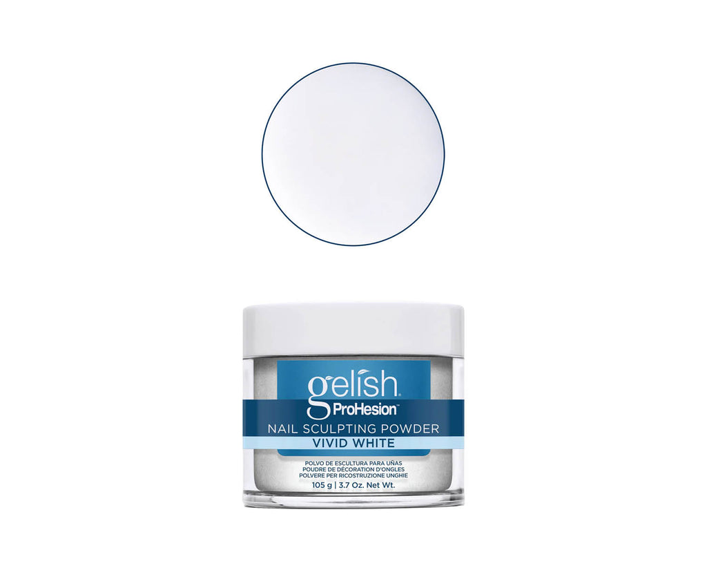 GELISH POLVO ACRILICO VIVID WHITE 105G