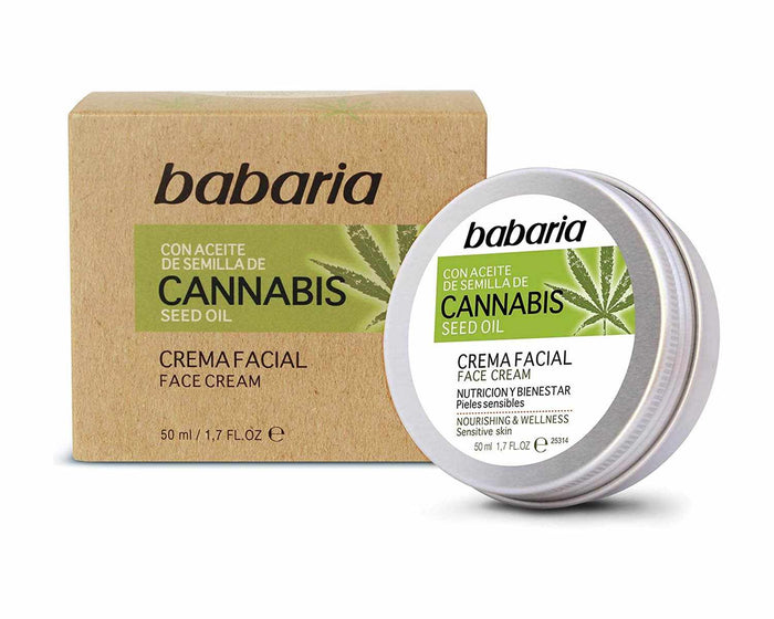 CREMA FACIAL BABARIA CANNABIS 50ML