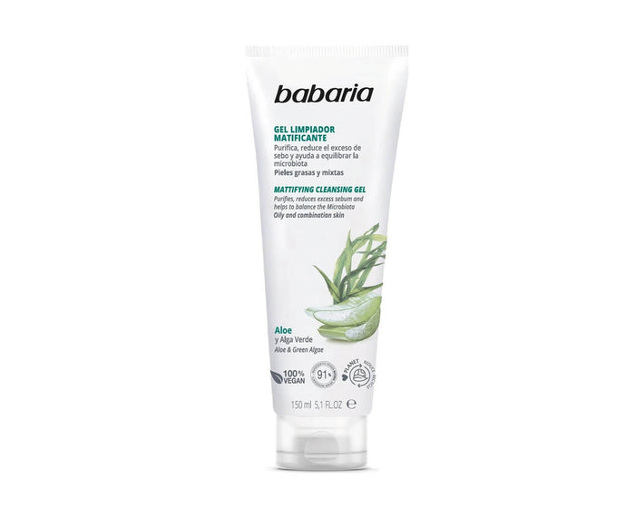 GEL DE LIMPIEZA FACIAL BARBARIA ALOE 150ML