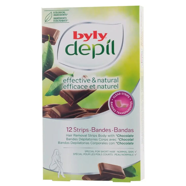 BANDAS DEPILATORIAS BYLY CHOCOLATE
