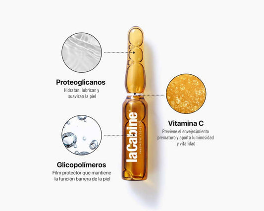 LACABINE AMPOLLAS FACIALES VITAMIN C 2ML