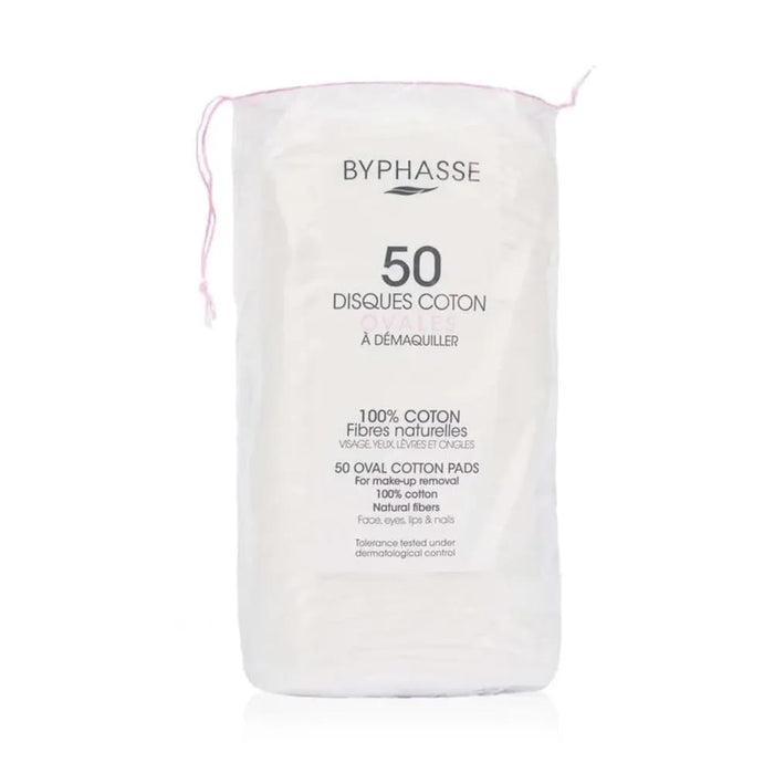 DISCOS DE ALGODÓN OVALADOS BYPHASSE X50