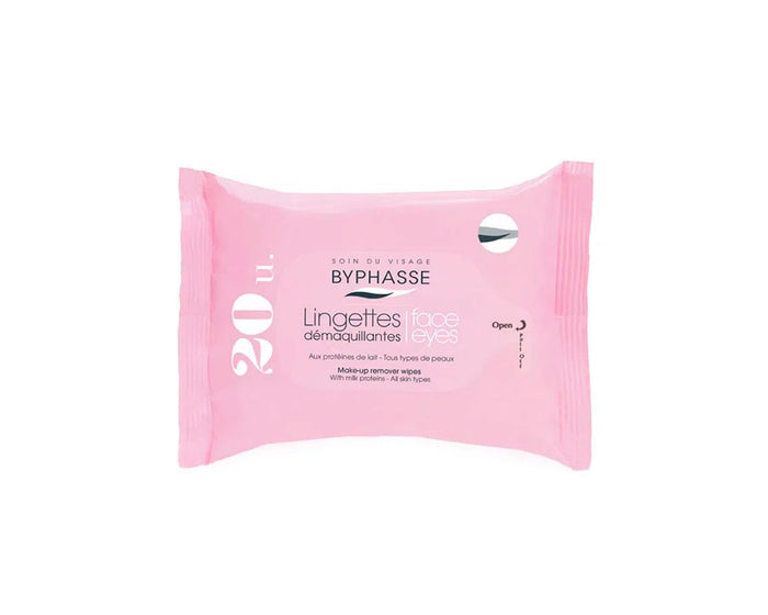 TOALLA DESMAQUILLANTE BYPHASSE LECHE X20