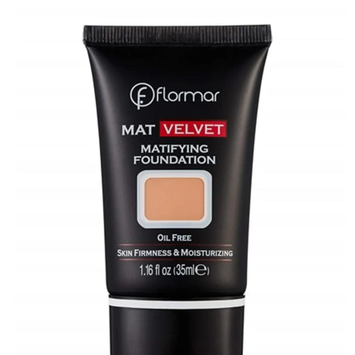 BASE DE MAQUILLAJE FLORMAR MAT VELVET MATIFYING FOUNDATION 35ML