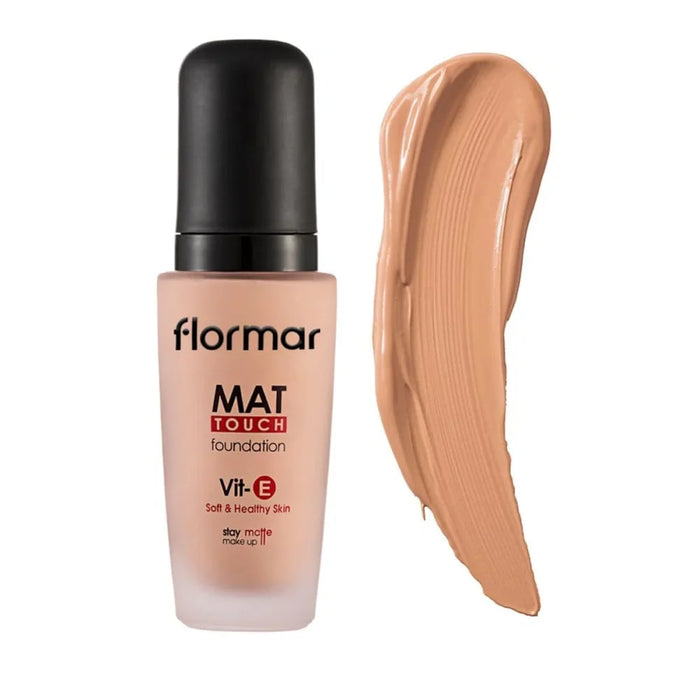 BASE LIQUIDA MAT TOUCH FLORMAR 30ML